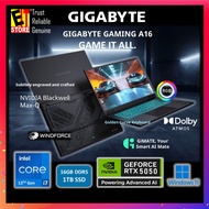 Gigabyte Laptop Gaming A16 (i7-13620H/16GB/512GB SSD/16 IPS WUXGA 165HZ/NVIDIA RTX5050 8GB/RGB KEY/W