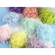 100g Raffia Texture Paper Silk Packaging Material Shredded Gift Box Decorative Birthday Filler Filli