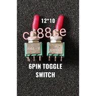 6pin TOGGLE SWITCH 12*10 ON/OFF