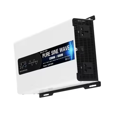 12000W 10000W Heavy Duty Inverter 24V 48V 60V 72V 96V DC Input 110V 220V Output Pure Sine Wave Inver