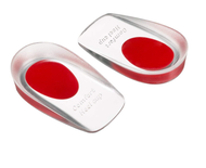 Silicone Heel Cup Pads Gel Heel Cups Plantar Fasciitis Inserts Foot Care Silica Gel Cushion Pad