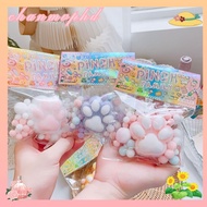 CHANMVPHD Squeeze Toy, Cat Foot TPR Fidget Toy,  Decompression Cat  Antistress Fidget Therapy Beads 
