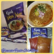 KUAH LAKSA JOHOR READY TO EAT. FROZEN. FREE SAMBAL BELACAN. TAK PERLU TAMBAH APA-APA.