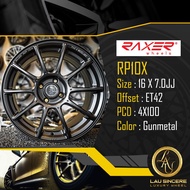 Raxer RP10X 16 X 7.0JJ 4X100 Gunmetal