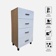 VHIVE Nora 60cm 4-Drawer Chest-of-Drawe