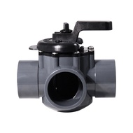 【VVL】-263028 Three Port 3 Way Diverter Valve- 2" PVC Pipe Positive Non-Lube Replacement for Pools&am