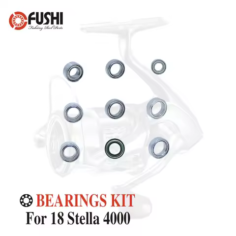 Fishing Reel Stainless Steel Ball Bearings Kit For Shimano 18 Stella 4000 / 03808 Spinning reels Bea