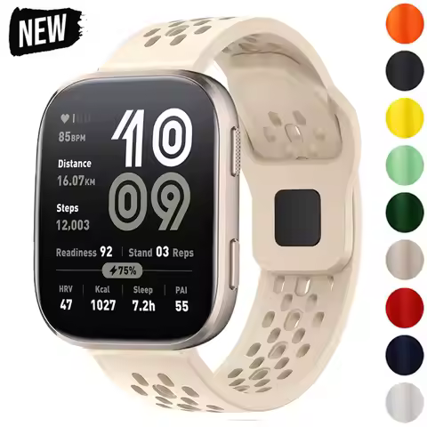 For Amazfit BIP 6 5 GTR 2/GTR 2e Strap 20 22mm Silicone Band For Amazfit Active/Active2 GTR 2 LTE Bi