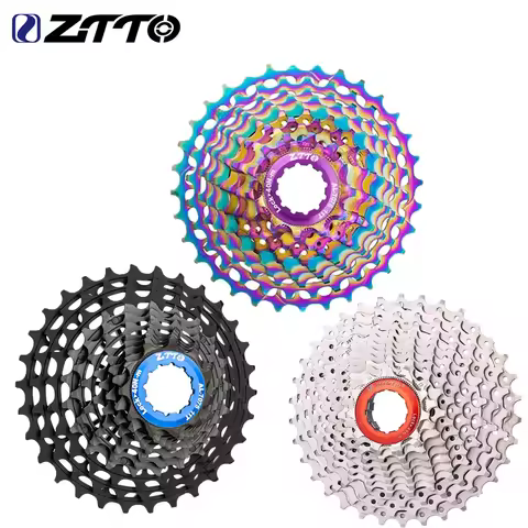 ZTTO 11 Speed 11-36T Ultralight Gravel Road Bike HG Cassette CNC Al 11 S 36T Bicycle Flywheel K7 11V
