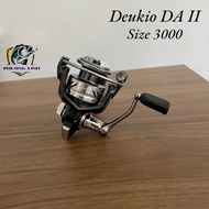 Deukio DA II and DA Max Size 3000 Lure fishing Reel Spinning Reel - catching fish, fishing
