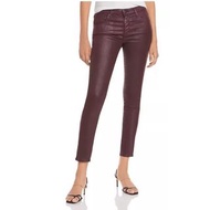 Adriano Goldschmind AG legging ankle jeans 酒紅彈性修身窄管牛仔褲 九分褲 w25