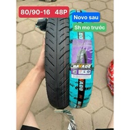 NAVADO tubeless tires 80/90-16 and 100/90-14 for new sh mode, novo rear, ab scooters
