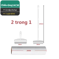 Cây Lăn Bụi Sàn Nhà 24cm/ Dụng Cụ Lau Sàn/ Mành Rèm Siêu Tiện Dụng /Làm sạch tóc trên giường và sofa