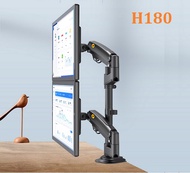 Giá Treo Hai Màn Hình NB H180 17-27 Inch - Tay Treo Màn Hình Kép Xếp Màn Trên Dưới