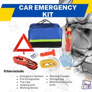 Car Emergency Kit Car Emergency Tool Set Emergency Car Safety Kit Alat Kecemasan Kereta Kit Kereta