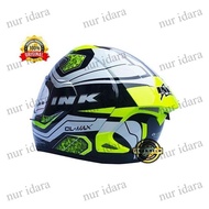 Spesial Helm / Helm Ink / Helm Full Face Ink Cl Max White Yellow