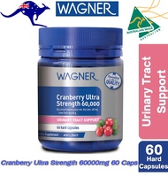 Wagner Cranberry 25000+ 90 เม็ด / Wagner Cranberry Ultra Strength 60000mg 60 เม็ด แคนเบอรรี่ 60000 ม