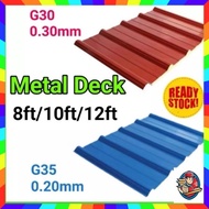 (Ready stock)Metal Deck/Kilang Zink G30 dan G35 (MD)