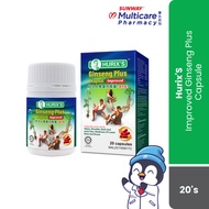 Hurix'S Improved Ginseng Plus Capsule 20'S
