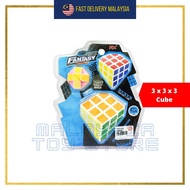 3 in 1 Kiub Rubik Cube Magic Cube 3x3x3 Speed Professional Cube Puzzle Game Toys for Kids Mainan Kan