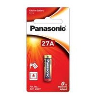 ถ่านอัลคาไลน์ PANASONIC LR27A 12 โวลต์ แพ็ก 1 ก้อน (1172445)