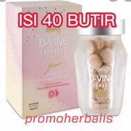 Terbaru D-Vine Collagen Original ECER 40 pil - D Vine Suplemen- Divine