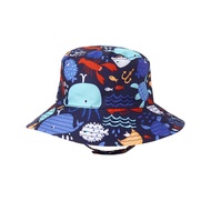 Good Gift Export USA Export Summer Thin UV-Proof Underwater World Boys' Sun Hat Sun Hat