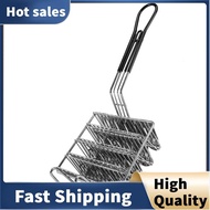 Taco Fryer Basket, Taco Shell Fryer, Holds 4  Deep Fryer Taco Holders Basket with Grip Handle Taco H