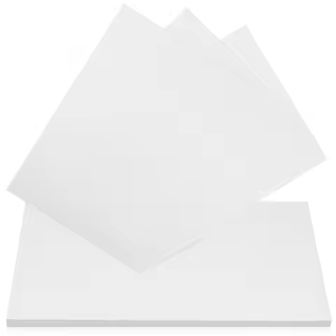 50 Sheets A4 Size 180Gsm White Cardstock Paper Premium Heavy Duty Smooth Surface for DIY Cards Scrap