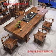 Use Tea House Tea Table Large Board Office Log Tea Making Chinese Style One Set Solid Wood Coffee Ta