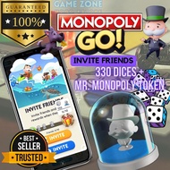 Monopoly Go Dice (Invite Friend)🔥CHEAPEST🔥🔥