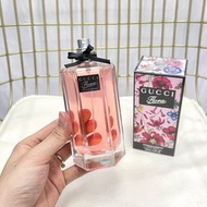 Gucci花之舞香水100ml粉色梔子花