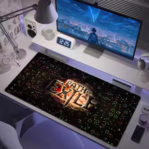 Mouse Pad Pc Anti-slip Gaming Path of Exile Keyboard Desk Accessory Mousepad Mat Cabinet Mats Extend