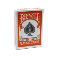 Bicycle RIDER BACK ORANGE PLAYING CARD OREN (Bycicle PLAYING Cards) ORIGINAL!!