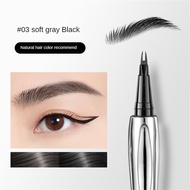 ดินสอเขียนคิ้วหัวแปรง 2 แฉก กันน้ํา Eyebrow Pen Tint my 2 แฉก กันน้ํา Waterproof Fork   Eyebrow