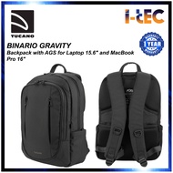 Tucano BINARIO GRAVITY Backpack with AGS for Laptop 15.6" and MacBook Pro 16"