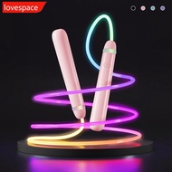LOVESPACE Children's Colorful Luminous Skipping Rope Type-C Rechargeable Long-Lasting Color-Changing