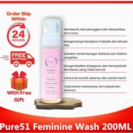 8.8 Buy 1 Free 1 Pure51 私密护理液 Feminine Wash 200ML PURE 51