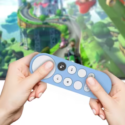 1pc-Google Chromecast Remote with silicone case for Google TV remote