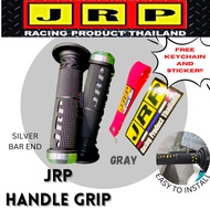 ORIGINAL JRP HANDLE GRIP FOR :  HONDA WAVE 110 |SILVER  |  WITH FREE KEYCHAIN AND STICKER | COD