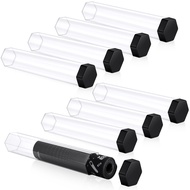 8 Pcs Playmat Tube 15 Inch Hexagon Prism Shaped Play Mat Tube Easy in and Out Playmat Case with Caps