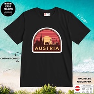 AUSTRIA SOUVENIR T-SHIRT 7 WEAR ORIGINAL AUSTRIA LABELTAG PREMIUM GIFT SOUVENIR CLOTHES