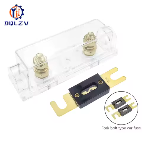 ANL Car Fusible Link Bolt-on Fuse Holder with Fuse 40 50 80 100 125 150 250 300 400A Amp Car Truck A