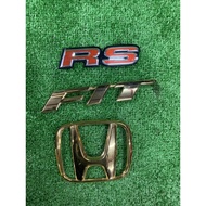 honda fit GE8 rs gold emblem logo for jazz
