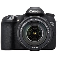 Canon EOS70D Digital SLR Camera with EF-S18-135mm f/3.5-5.6 IS STM Lens Kit (Black) EOS70D18135STMLK