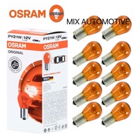 Osram Bulb 7507 - 1141 12V 21W - PY21W - Signal Lamps - Original Metal Base 