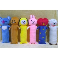 BT21 BTS KOYA TATA COOKY CHIMMY RJ head doll bolster