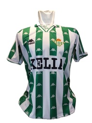 JERSEY BOLA RETRO REAL BETIS VINTAGE CUSTOM FREE NAMESET UNISEKS