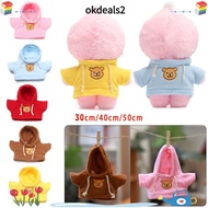 DEALSHOP 30/40/50cm Plush Toy Clothes Mini Cute Home Decoration Sweater Overalls Yellow Duck Dolls A