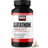 Force Factor  Longevity & Anti-Aging Supplement, 60 Capsules | Reduced  with CoQ10 & PQQ, Antioxidan